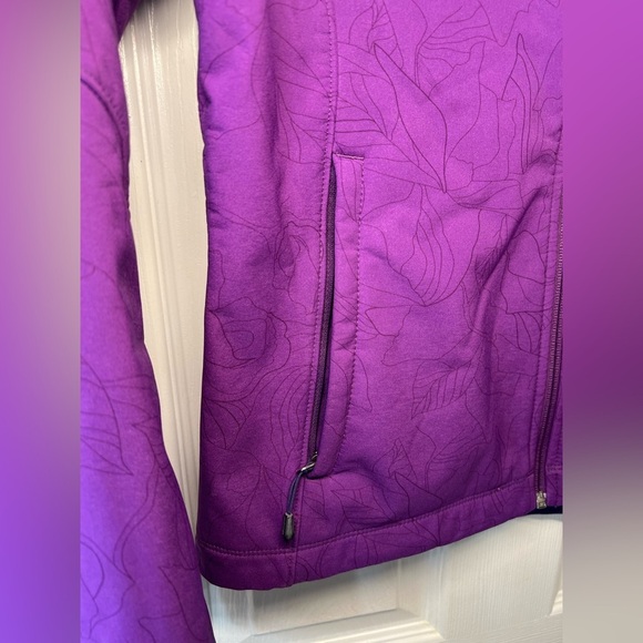 The North Face AMVX Purple Windproof & Waterproof Apex Bionic Jacket Size Medium - Picture 4 of 11